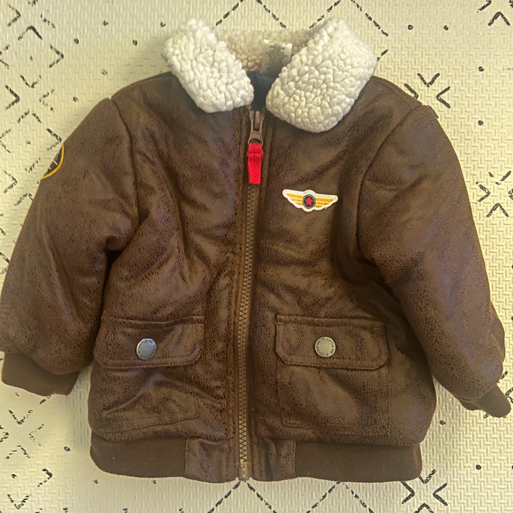 Little Me Baby Boys Aviator Jacket